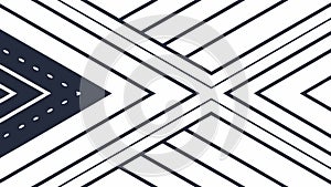 Abstract Geometric Arrow Pattern Vector Dynamic Design, vector design Generative AI