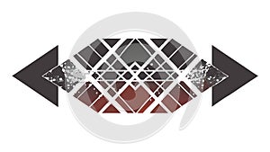 Abstract Geometric Arrows Design Element Vector, vector design Generative AI