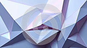 Abstract geometric art featuring sharp, angular shapes creating a complex