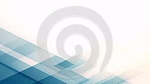 Abstract Geometric Background with Blue and White Gradients
