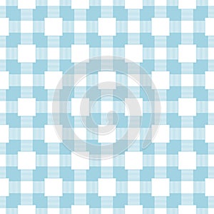 Abstract geometric background. Blue and white seamless pattern