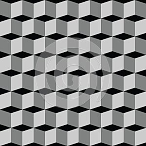 Abstract geometric background cubes