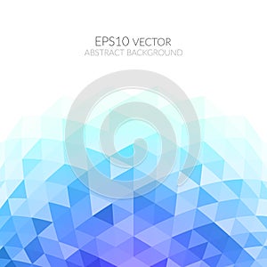 Abstract geometric background. Movement of abstract forms. photo