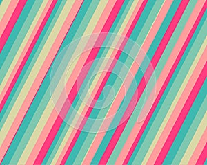 Abstract geometric background pink blue vertical stripes