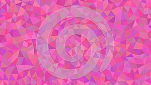 Abstract Geometric Background with Pink and Purple Triangles Pattern Design