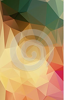 Abstract geometric background with polygons. Info graphics composition with geometric shapes.Retro label design.