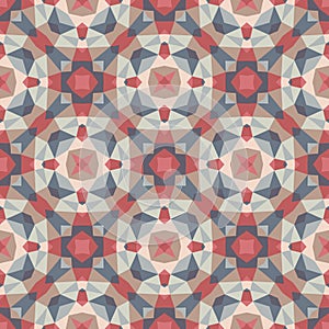 Abstract geometric background. Seamless pattern design. Vector illustration.