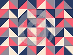 Abstract geometric background with squares, triangles. Geometry minimalistic composition template. Design for banner, flyers