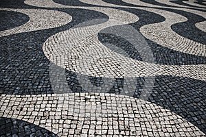 Abstract geometric background. The structure of decorative tiles and ceramics