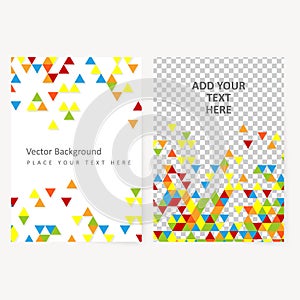 Abstract geometric background