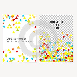 Abstract geometric background