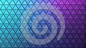 Abstract geometric background texture with dynamic triangular tile pattern and gradient effect.