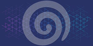 Abstract geometric background with triangle shape pattern