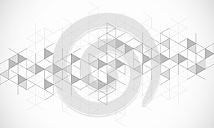 Abstract geometric background with triangle shape pattern