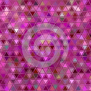 Abstract geometric background of triangles in purple colors