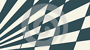 Abstract Geometric Background with a Warped Checkerboard Pattern, vector design Generative AI