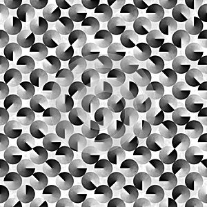 Abstract geometric black and white background