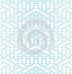 Abstract geometric blue graphic minimal halftone pattern