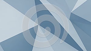 Abstract Geometric Blue and Gray Triangle Pattern Background