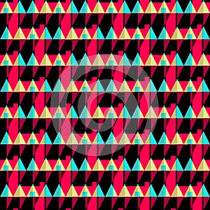 Abstract geometric bright background