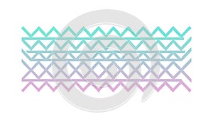 Abstract Geometric Chevron Line Pattern, vector design Generative AI