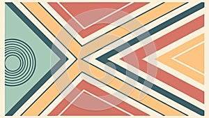 Abstract Geometric Chevron Pattern, Dynamic and Modern Design, vector design Generative AI