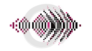 Abstract Geometric Chevron Pattern Vector, Dynamic Modern Design, vector design Generative AI