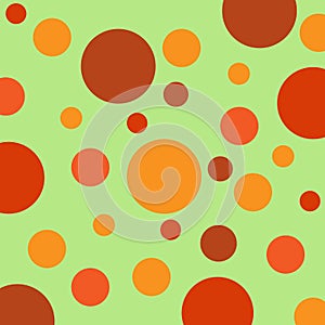 Abstract geometric circles background, vector illustration