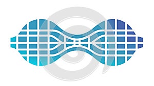 Abstract Geometric Cloud Platform Vector for Modern Tech and Digital Concepts, vector design Generative AI