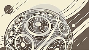 Abstract Geometric Colorful Pattern, vector design Generative AI