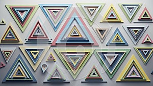 Symmetry and depth showcasing a modern and creative approach to