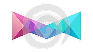 Abstract Geometric Crystal Structure Vector Design Element, vector design Generative AI