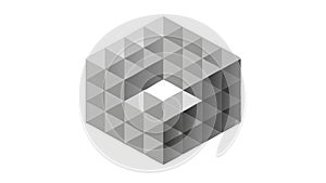 Abstract Geometric Cube Design Element Vector Illustration, vector design Generative AI