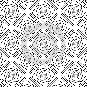 Abstract geometric cube pattern