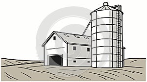 Abstract Geometric Cube Wireframe Design, vector design Generative AI