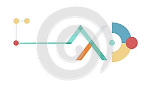 Abstract Geometric Data Analysis Graph, Dynamic Design, vector design Generative AI