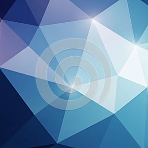 Abstract geometric design featuring a pattern of overlapping polygons