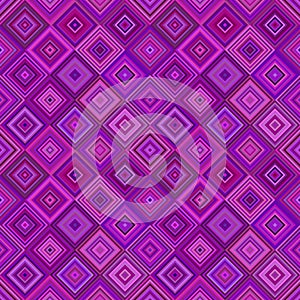 Abstract geometric diagonal square pattern background - repeatable design