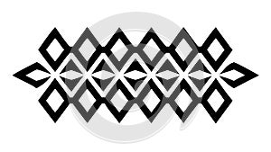 Abstract Geometric Diamond Pattern for Modern Backgrounds, vector design Generative AI