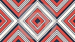 Abstract Geometric Diamond Pattern Seamless Background, vector design Generative AI