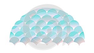 Abstract Geometric Dome Pattern, Architectural Design Element Vector, vector design Generative AI