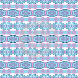 Abstract geometric ethnic boho pattern