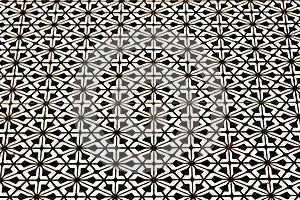 Abstract geometric floor tiles in London photo