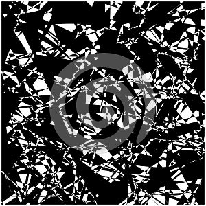 Abstract Geometric Fragmentation Pattern