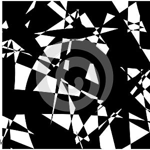 Abstract Geometric Fragmentation Pattern
