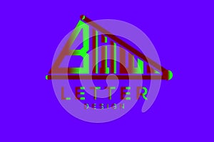 abstract geometric gradient design