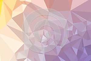 Abstract Geometric Gradient Pattern with Triangular Low Poly Design