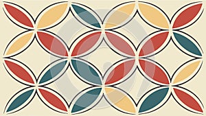 Abstract Geometric Grid Pattern, Modern Architecture, vector design Generative AI