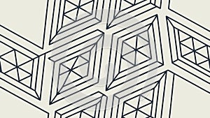 Abstract Geometric Hexagonal Pattern, Modern and Structured Design, vector design Generative AI