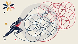 Abstract geometric hexagonal pattern, symbolizing structure, order, and modern interconnectedness, vector design Generative AI